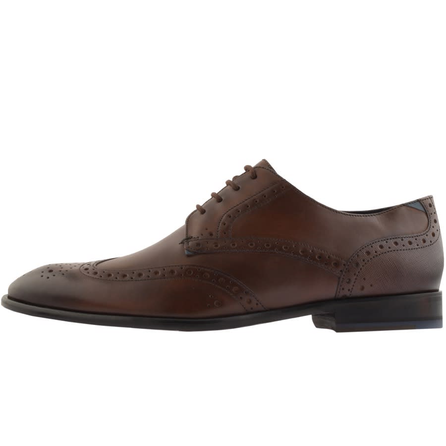 Alternative Image for ProductTed Baker TRVSS Brogues Shoes Brown1